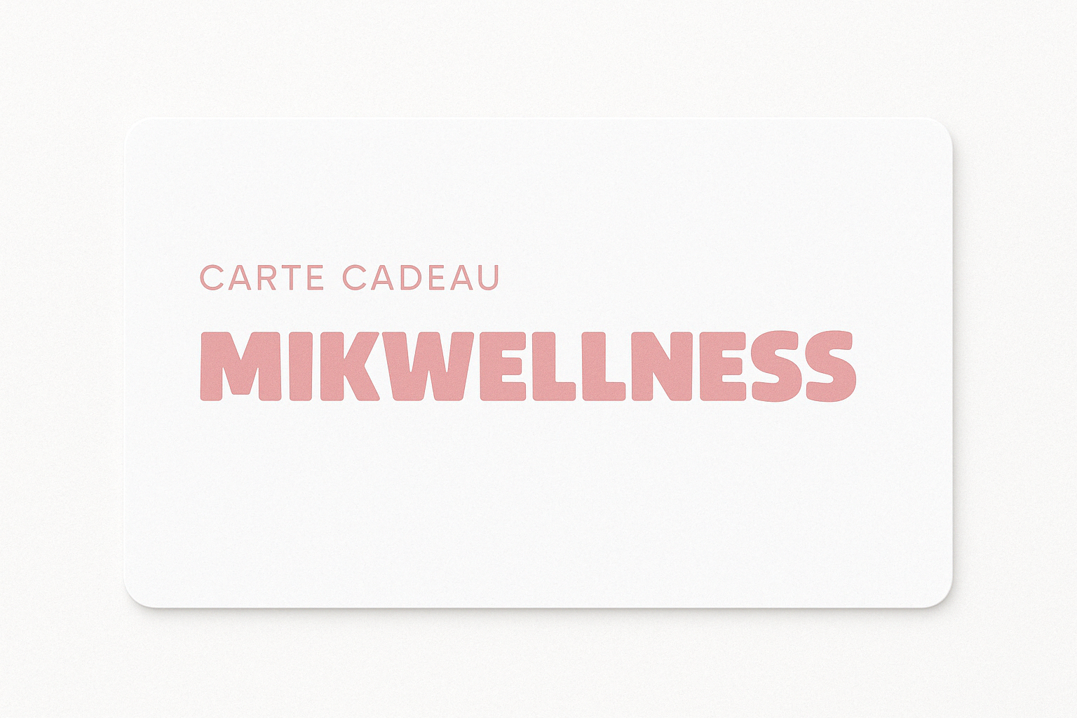 Carte-cadeau Mikwellness