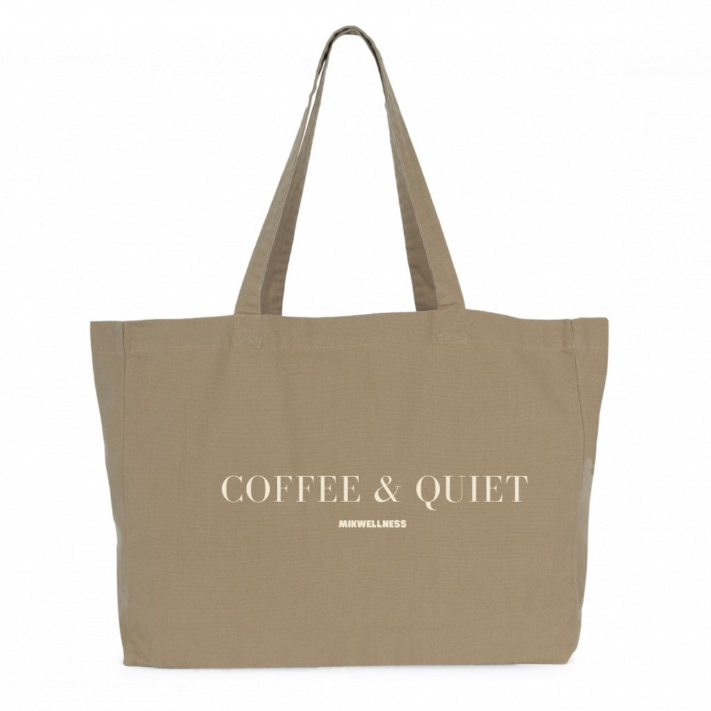 Coffee & Quiet Tote Bag